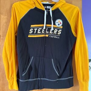 Women’s Steelers Zip up Hoodie